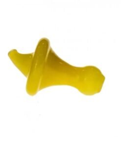 Valiant - Valiant Glass Carb Cap w/ directional flow - Yellow