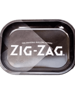 Zig Zag - Zig Zag Metal Rolling Tray - Black - Small