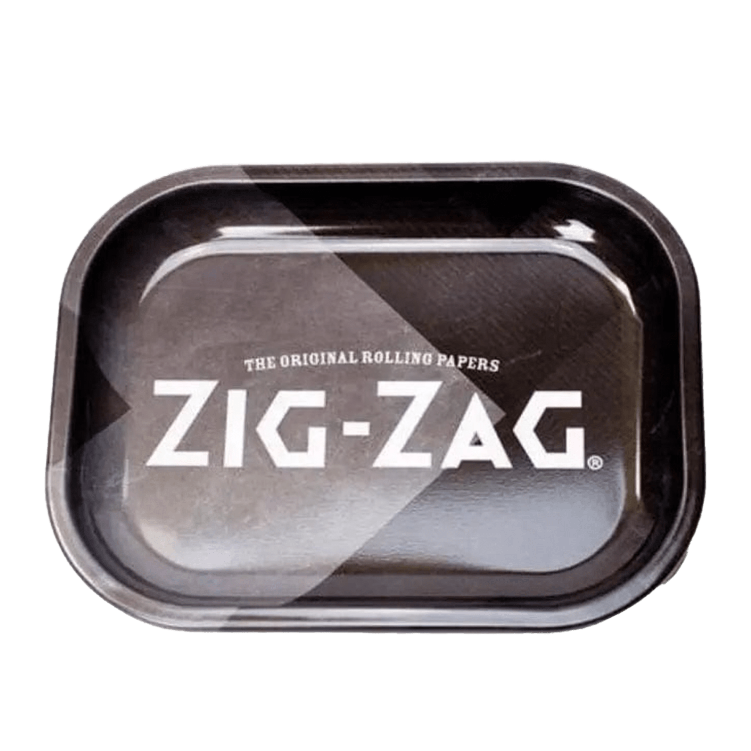 Zig Zag - Zig Zag Metal Rolling Tray - Black - Small
