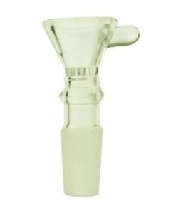 Valiant - Valiant Glass Bowl w/ Honeycomb Screen - White - Male 14mm