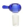 Valiant - Valiant Round Bowl w/ Nub & Honeycomb Screen - Blue - Male 18mm