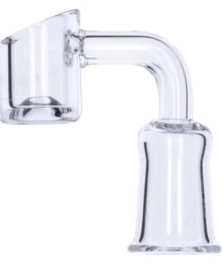 Valiant - Valiant Slashed Quartz Banger - 4mm thick 90 Degree - Female 14mm