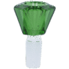 Valiant - Valiant Slim Diamond Bowl - Green - Male 14mm