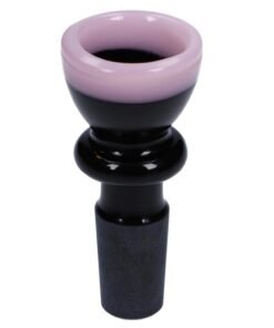 Alternative view of Valiant - Valiant Bowl - Black w/Milky Pink Tip - Male 14mm