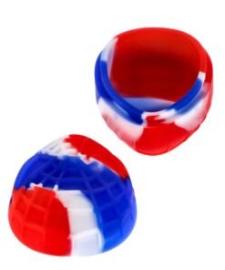 Valiant - Valiant Silicone Container Teardrop - Red White & Blue