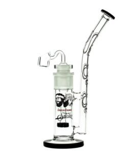 Alternative view of C&C - C&C Waterpipe w Dab Rig Tied Stick w/D.S and Quartz-Black