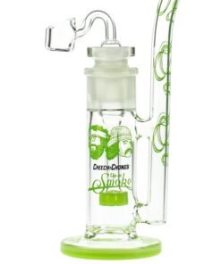 Alternative view of C&C - C&C Waterpipe w Dab Rig Tied Stick w/D.S andQuartz-Milky Green
