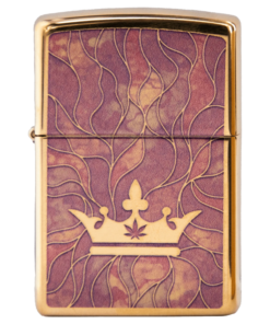 Queen of Bud - Queen of Bud Rose Quartz Mosaic Zippo