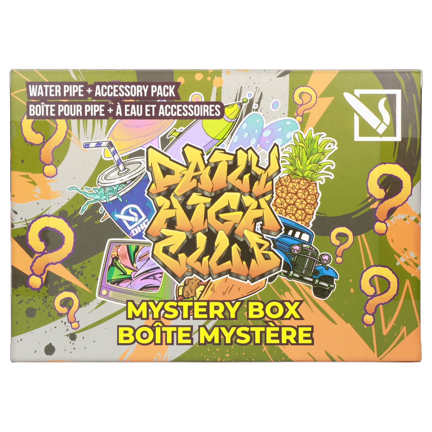 Daily High Club - DHC - Mystery Box -Down the Rabbit Hole - Olive Green - Image 2