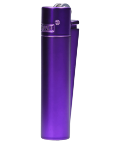 Clipper - Metal Purple Rain Lighter