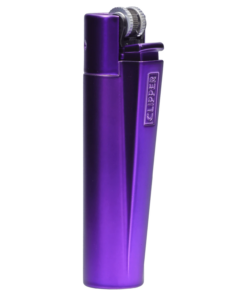Alternative view of Clipper - Metal Purple Rain Lighter