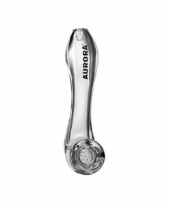 Aurora - Aurora Sherlock Pipe - Clear - 4in.