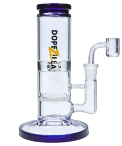 Dopezilla - Dopezilla Cerberus Dab Rig - Dark Blue - 8in.