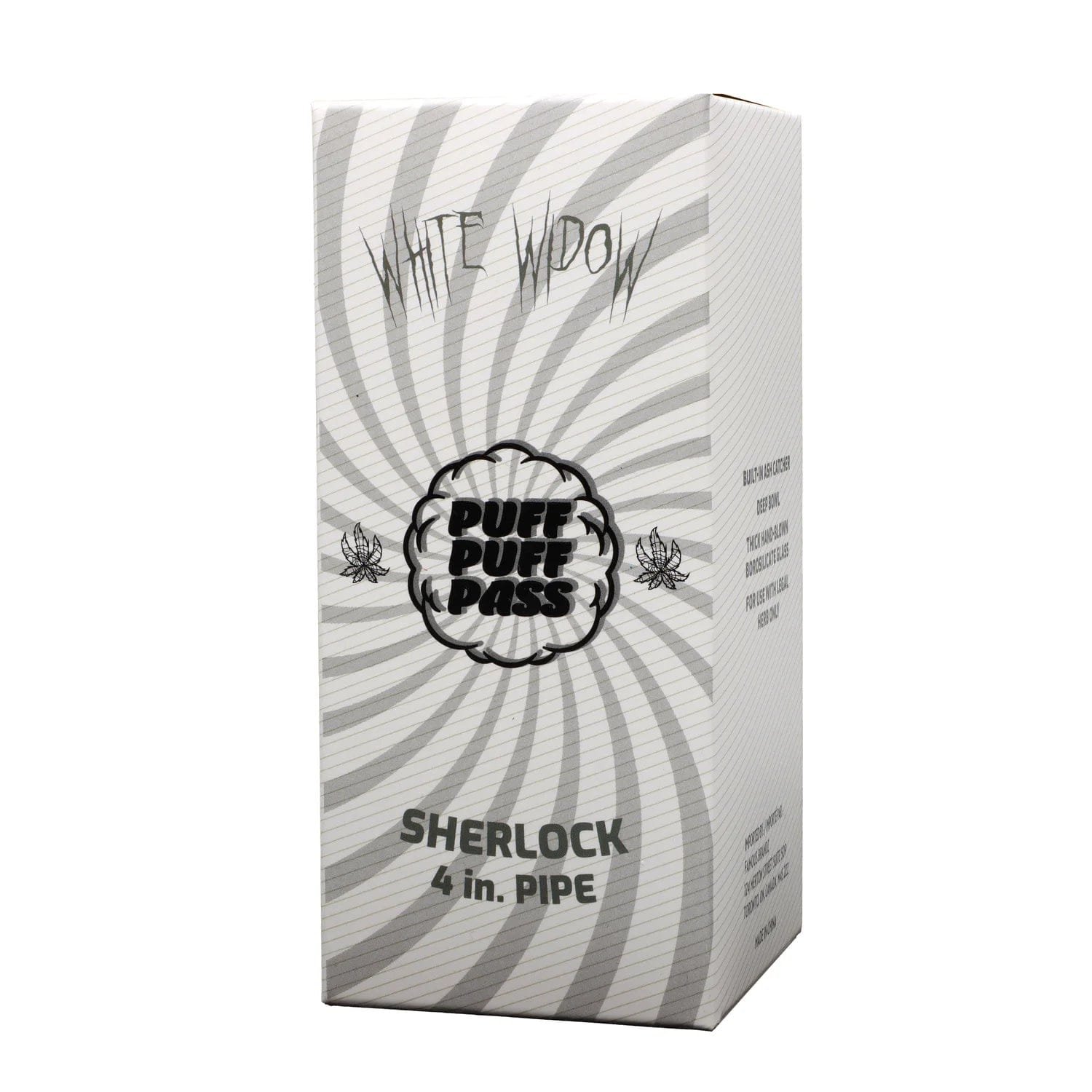 Puff Puff Pass - Puff Puff Pass Strains White Widow Sherlock -Jade White - 4in. - Image 10