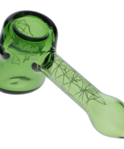 Alternative view of Famous Design - Famous Design Space Hammer Pipe-Green-5 in.