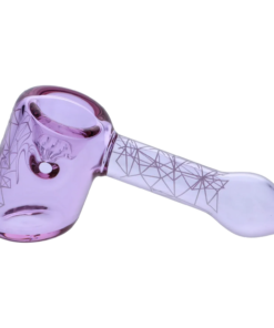 Famous Design - Famous Design Space Hammer Pipe-Purple- 5in.