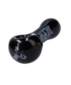 Rock Legends - Rocklegenden Jimi NYC Löffel-Pfeife - Schwarz - 4 Zoll