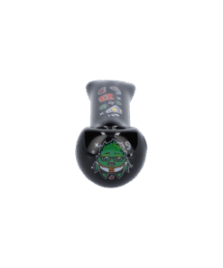 Alternative view of Wido - Wido OG Kush Spoon Pipe - Black - 4in.