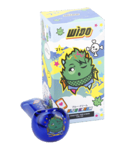 Wido - Wido Blue Dream Spoon Pipe - Transparent Blue - 4in.