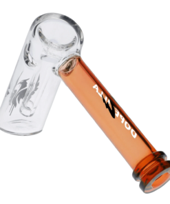 Alternative view of Dopezilla - Dopezilla Phoenix Bubbler - Amber - 5in.