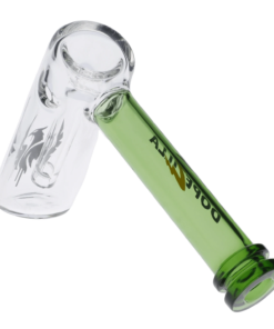 Alternative view of Dopezilla - Dopezilla Phoenix Bubbler - Green - 5in.