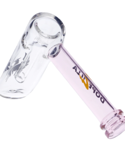 Alternative view of Dopezilla - Dopezilla Phoenix Bubbler - Transparent Pink - 5in.