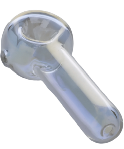 Alternative view of Famous Design - Famous Design Crystal Fumed Spoon Pipe - Clear - 3in.