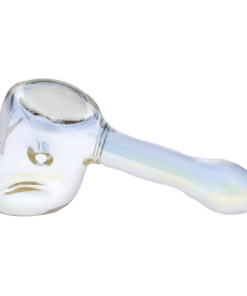 Famous Design - Famous Design - Crystal Fumed Hammer Pipe - Clear - 4in.