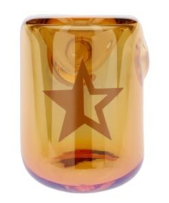 Famous Design - Famous Design - Lava Fumed Hammer Pipe - Orange - 5in.