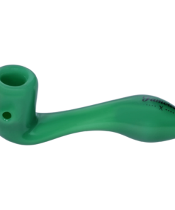 Alternative view of Famous X - Famous X Sherlock Pipe - Milky Jade - 4in.