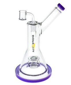 Dopezilla - Dopezilla Basilisk Dab Rig - Milky Purple - 9in.