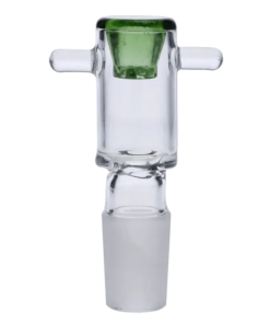 Alternative view of Valiant - Valiant Round Bowl w/ Nub & Honeycomb Screen - Green - Male 14mm