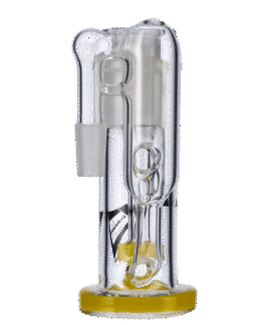 Valiant - Valiant Ash Catcher w/ Removable Showerhead - Yellow - Male 14mm - 5.5in.