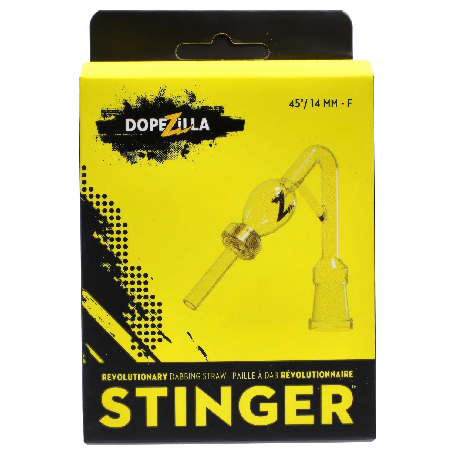 Dopezilla - Dopezilla Stinger Dabbing Straw - 45 Degree - Female 14mm - Image 3