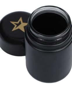 Famous Design - Famous Design Glass Jar - Black - Medium 180ml