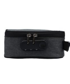 Famous Design - Famous Design Smell Proof & Lockable Stash Bag - Matte Grey - 180x80x80
