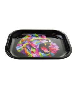 Alternative view of Puff Puff Pass - Puff Puff Pass Rolling Tray - Lion - Small
