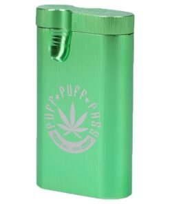 Alternative view of Puff Puff Pass - Puff Puff Pass Small Aluminum Dugout - Green