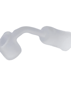 Alternative view of Valiant - Valiant Frosted Quartz Banger - 4mm thick 45 Degree - Female 19mm