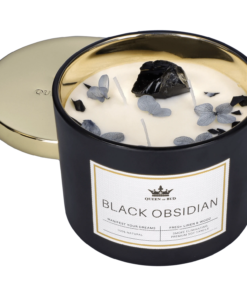 Queen of Bud - Queen of Bud Candle - Black Obsidian