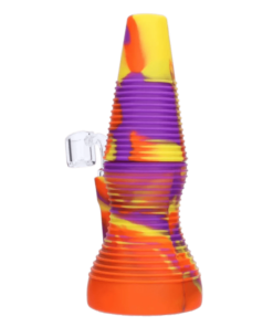 Alternative view of Valiant - Valiant Silicone Dab Rig - Orange Yellow & Purple