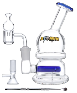 Atomik - Atomik Moon Dual Use Water Pipe - 5.5 in.