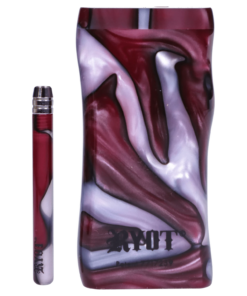 RYOT - RYOT Large 3 in. Acrylic Magnetic Dugout in Purple with Matching Bat