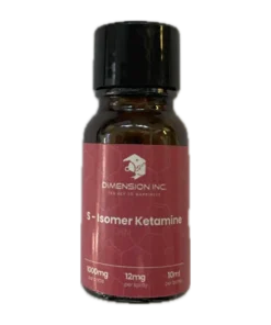 S – Isomer Ketamine – Flavoured Nasal Spray – by “Dimensions Inc”