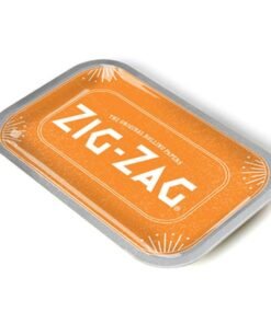Zig Zag - Zig Zag Metal Rolling Tray - Orange - Small